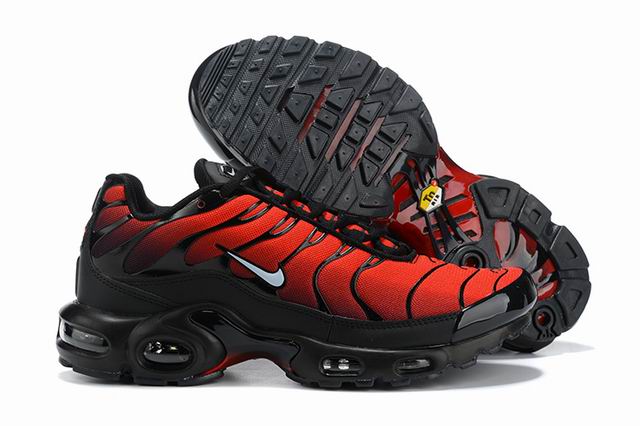 Nike Air Max Plus Tn Men's Running Shoes Red Black White-40